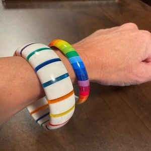 Rainbow bangles